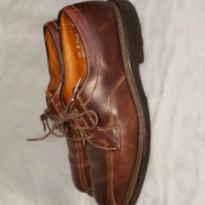 EDMUNDS Chunky Vintage  brown Genuine leather men's loafers.